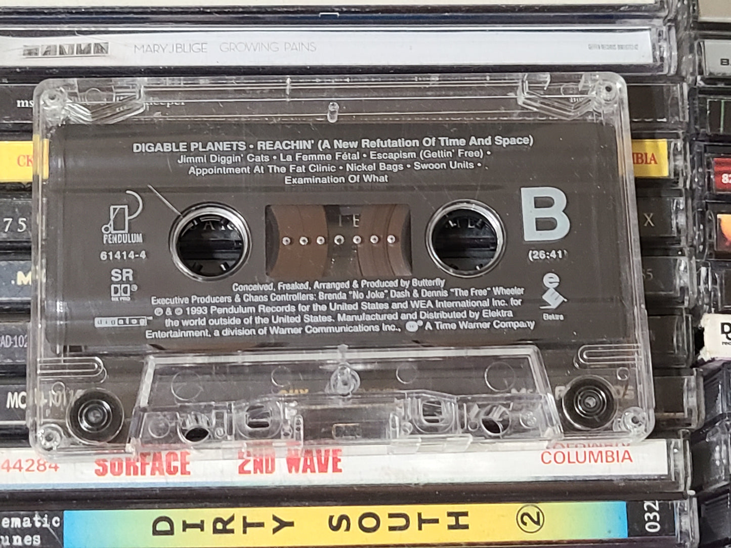 Digable Planets - Reachin' A New Refutation Of Time And Space - Cassette