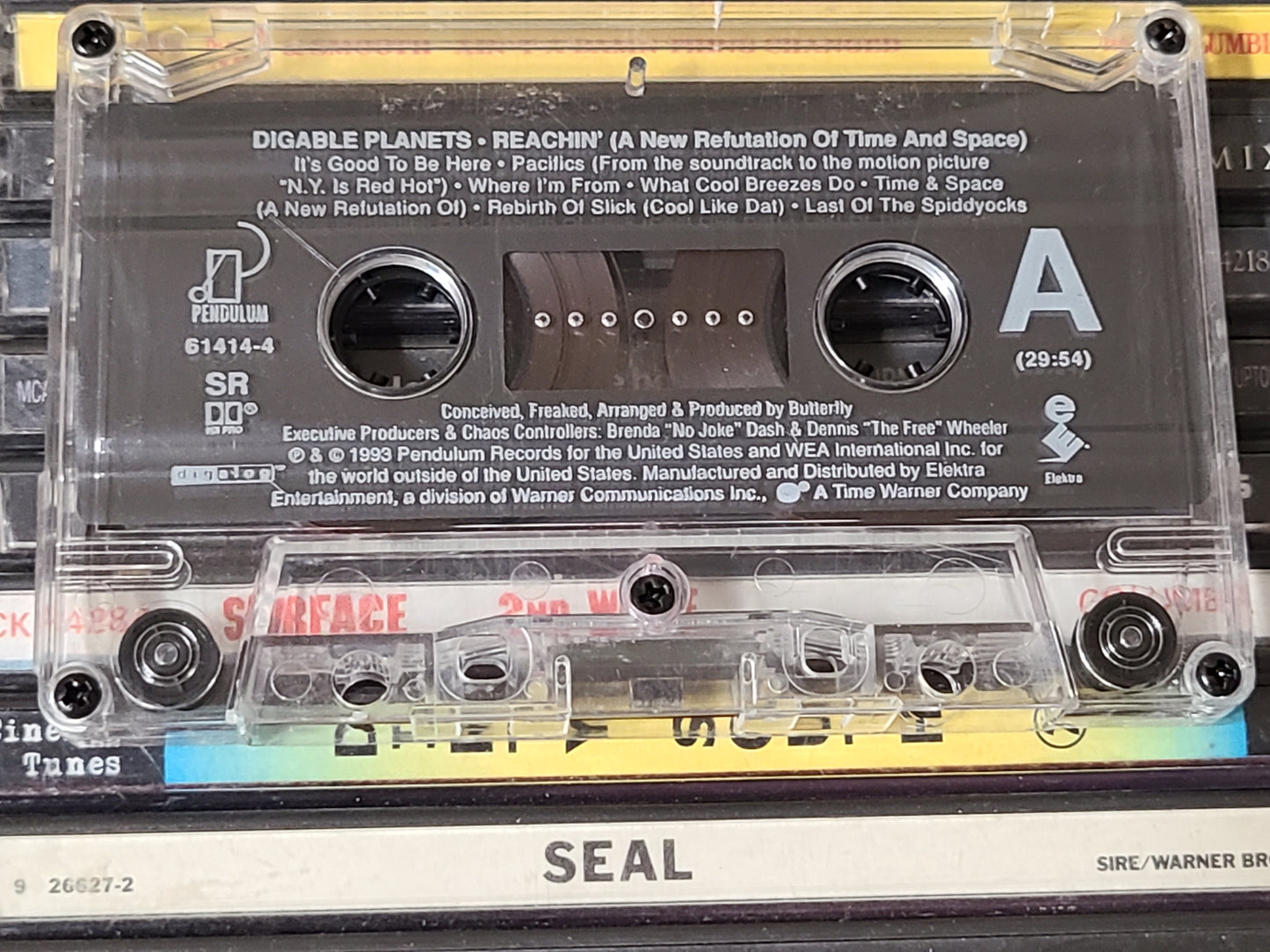 Digable Planets - Reachin' A New Refutation Of Time And Space - Cassette