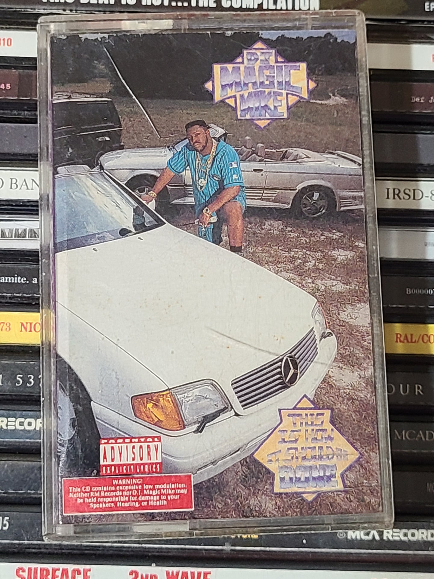DJ Magic Mike - This Is How It Should Be Done - 1993 Magic Records Cassette Tape