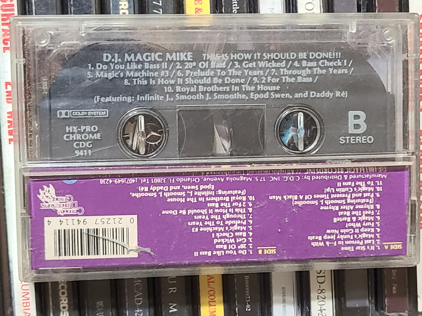 DJ Magic Mike - This Is How It Should Be Done - 1993 Magic Records Cassette Tape