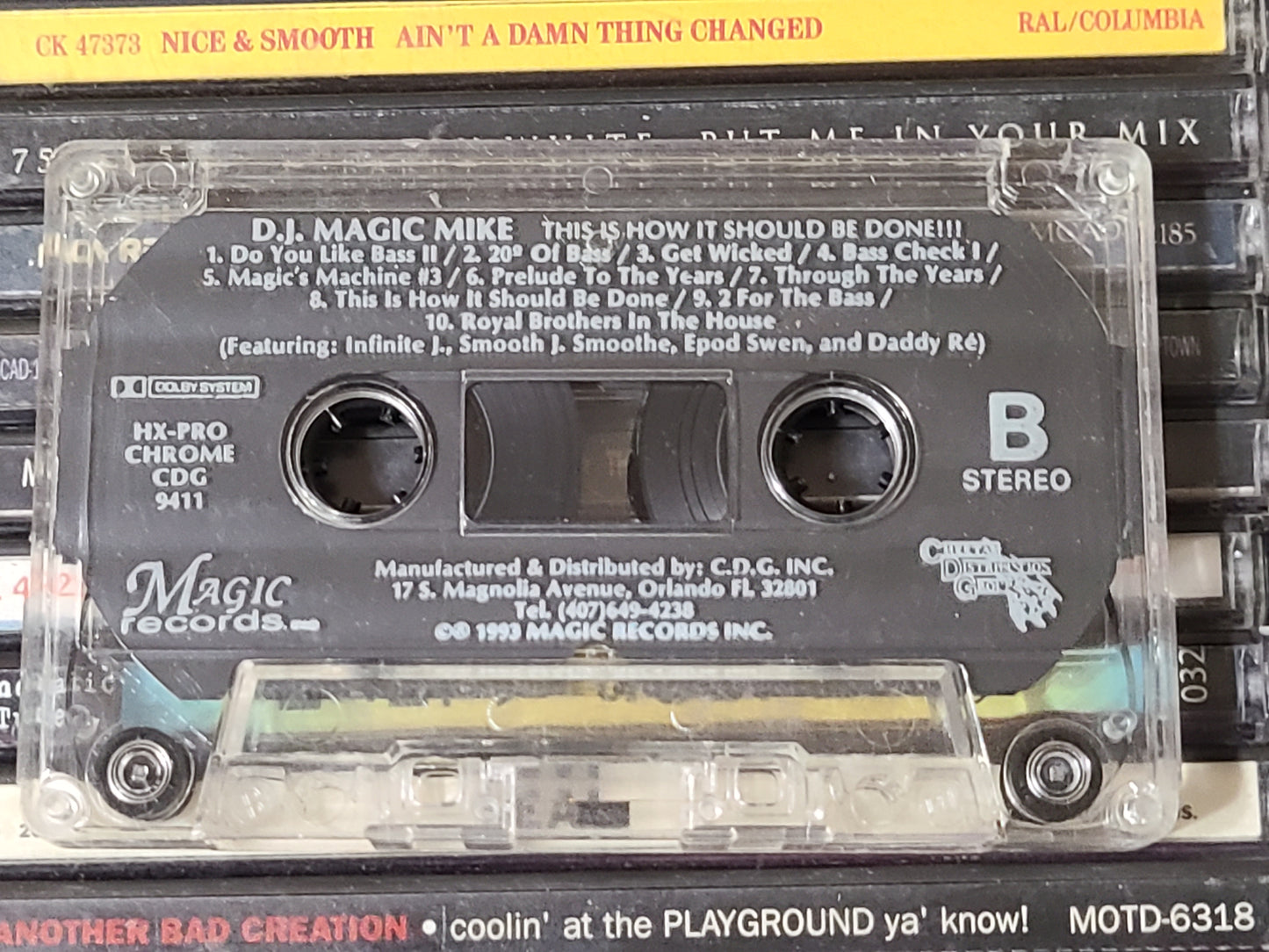DJ Magic Mike - This Is How It Should Be Done - 1993 Magic Records Cassette Tape