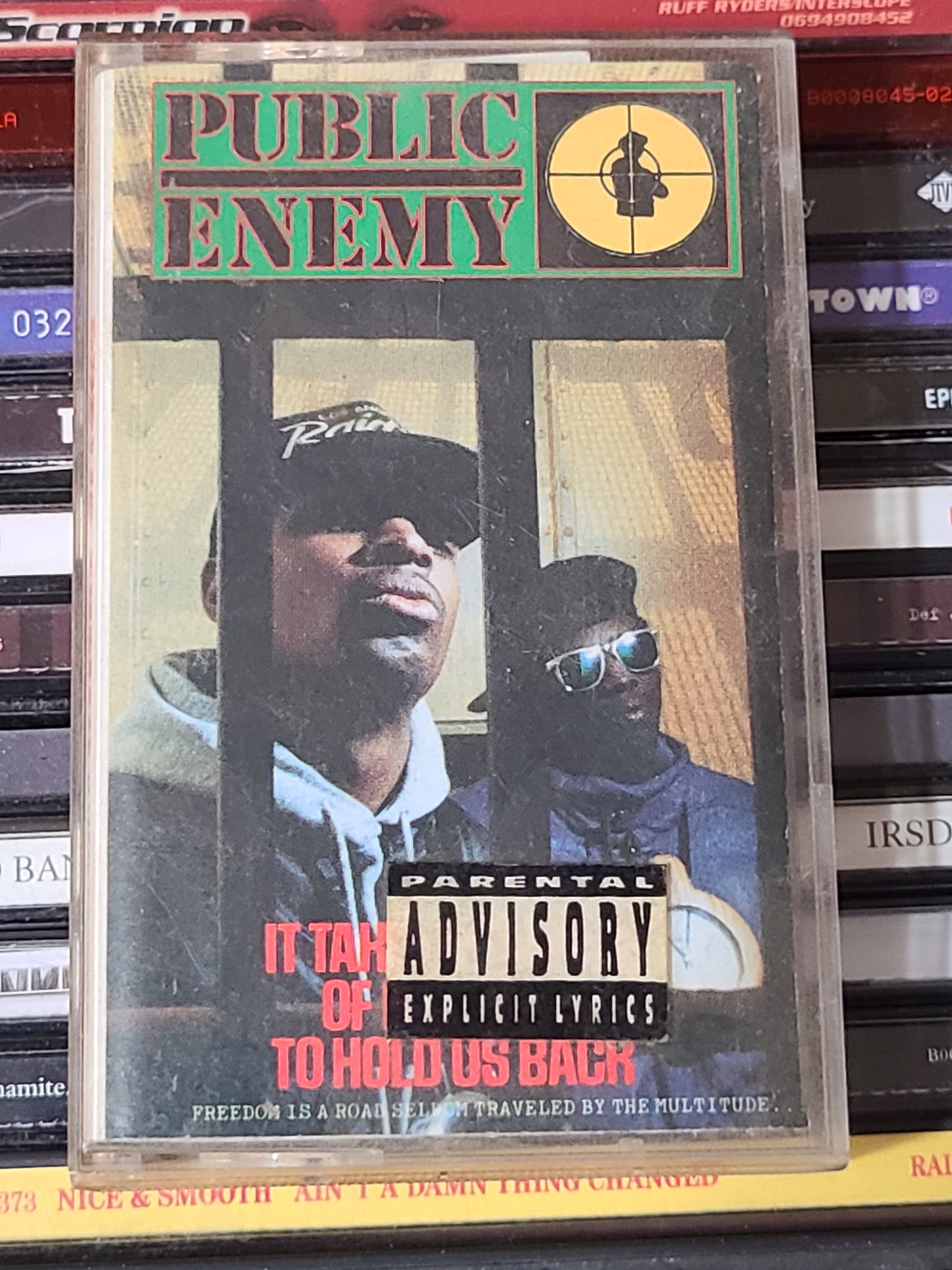 Public Enemy It Takes A Nation Of Millions To Hold Us Back 1988 Def Jam Cassette