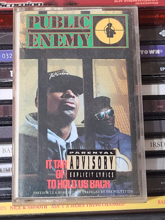 Public Enemy It Takes A Nation Of Millions To Hold Us Back 1988 Def Jam Cassette