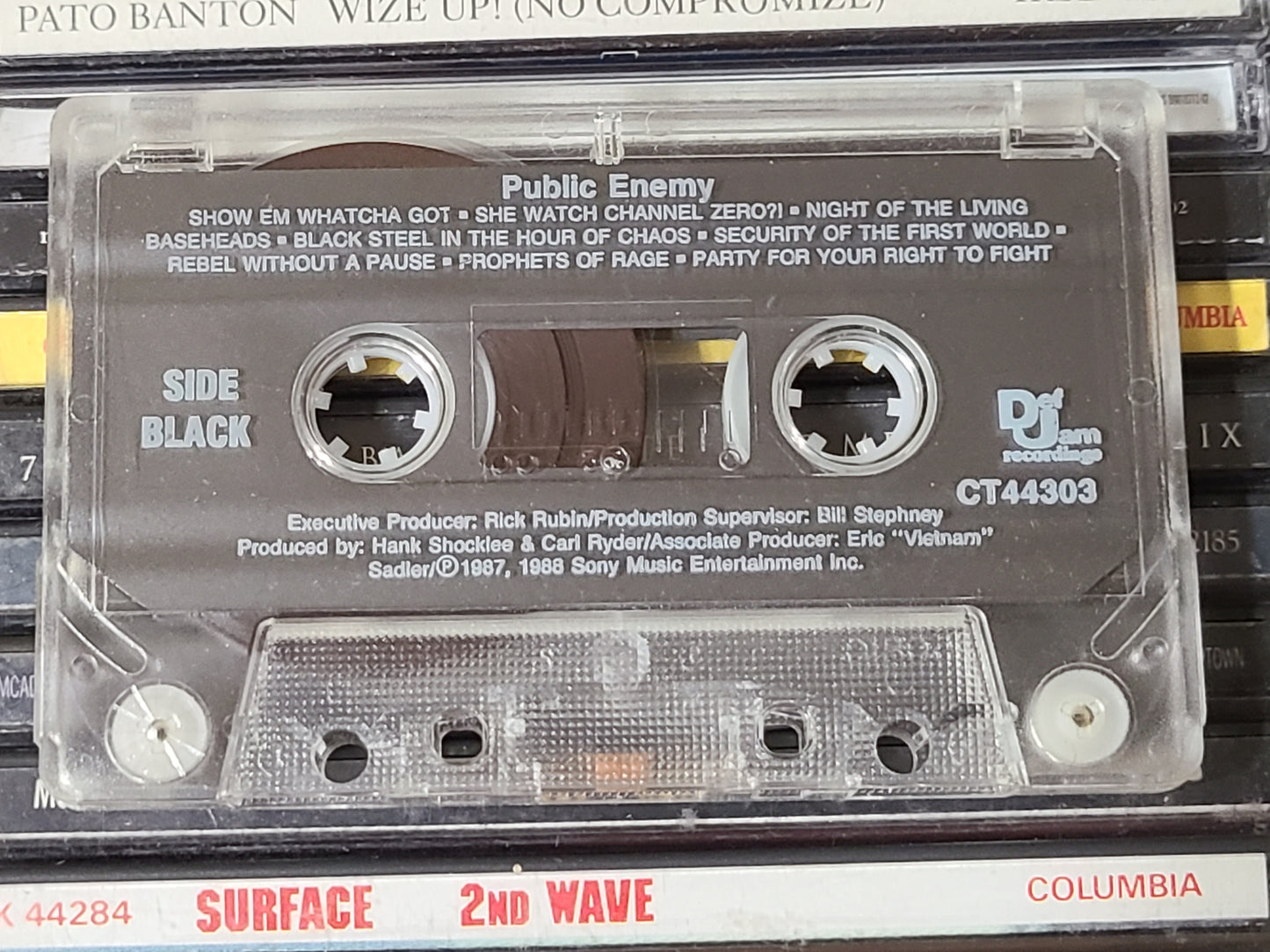 Public Enemy It Takes A Nation Of Millions To Hold Us Back 1988 Def Jam Cassette