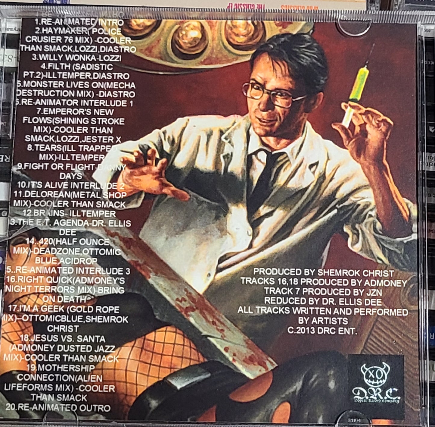 DRC Remixed And Re-animated CD HTF Rare OOP