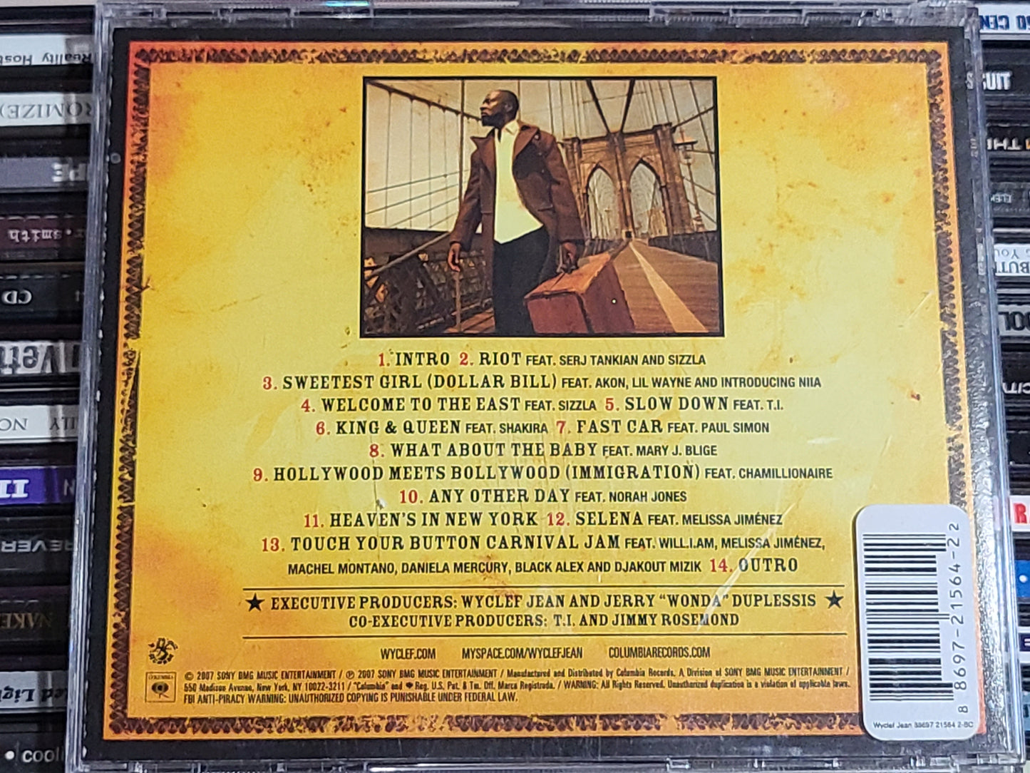 Wyclef Jean : Carnival II: Memoirs of an Immigrant CD