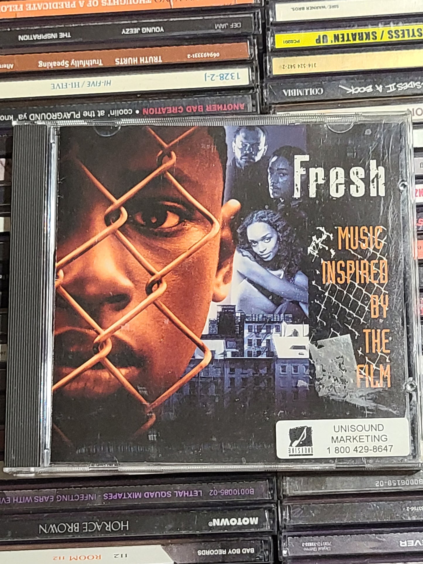 Fresh Soundtrack CD Cold Crush Wu-Tang Brothers Grandmaster Flash Furious 5
