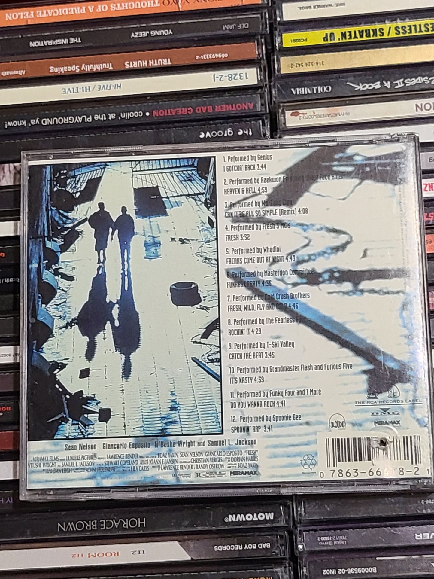 Fresh Soundtrack CD Cold Crush Wu-Tang Brothers Grandmaster Flash Furious 5