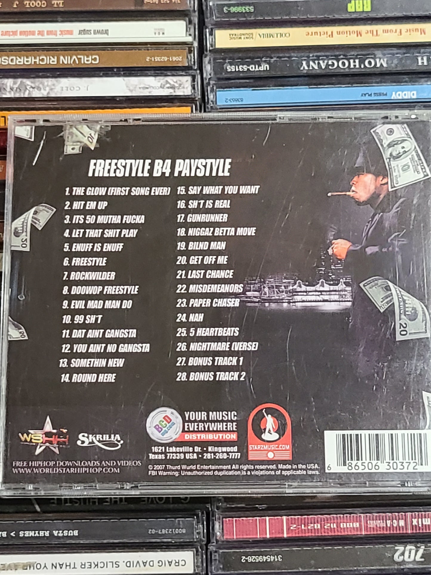 50 Cent Freestyle B4 Paystyle CD Mixtape Rare HTF OOP G-Unit