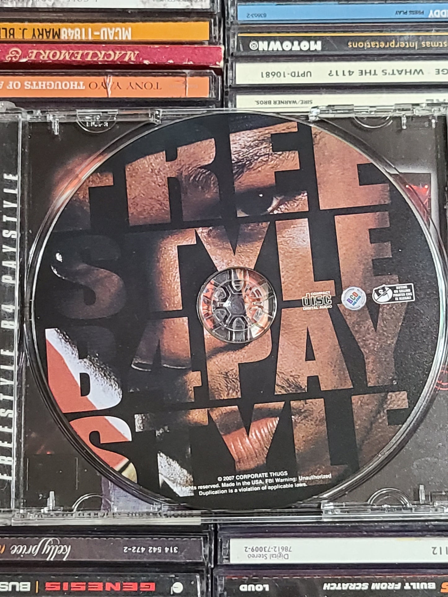 50 Cent Freestyle B4 Paystyle CD Mixtape Rare HTF OOP G-Unit