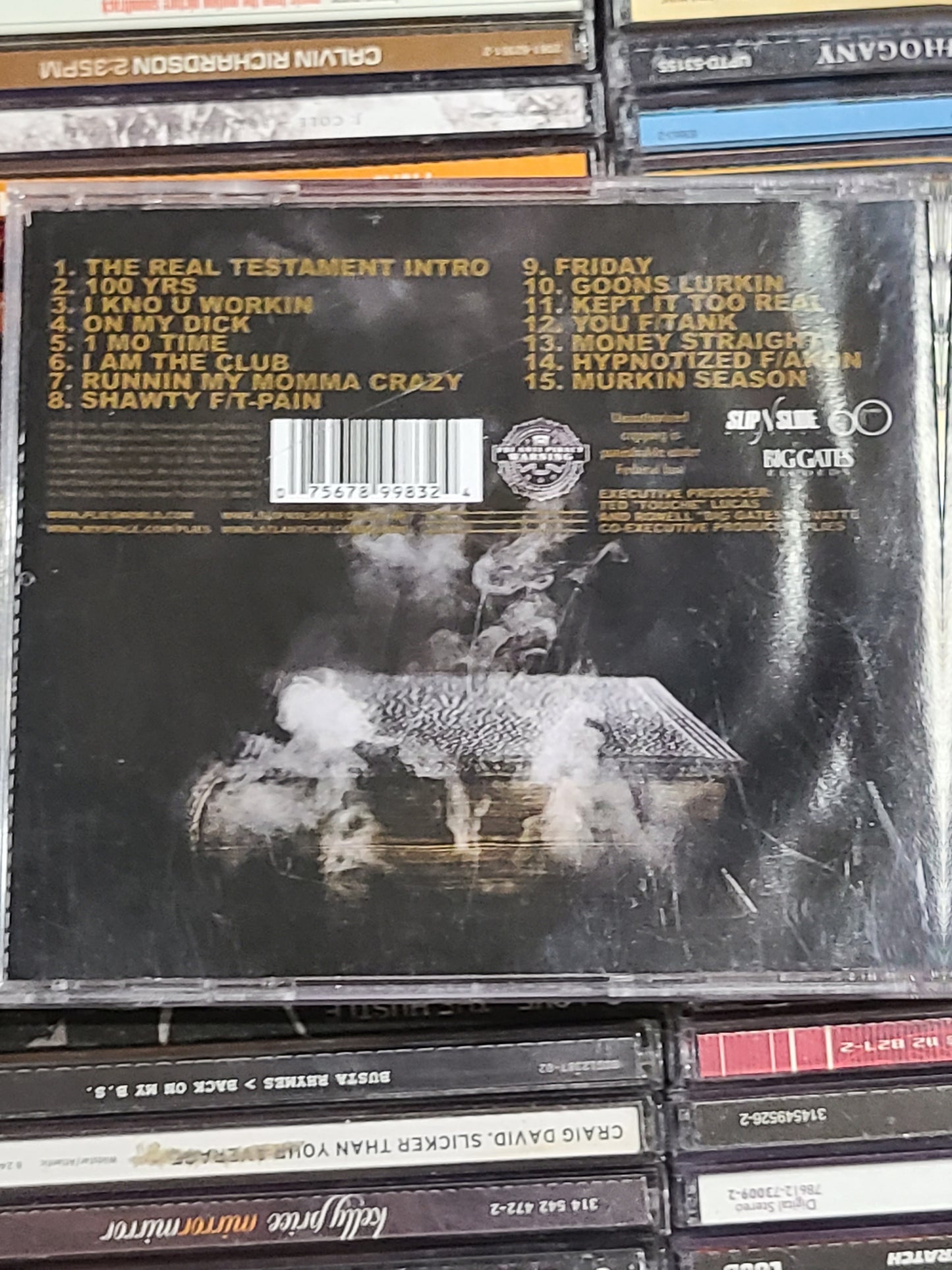 Plies: The Real Testament CD Rare HTF OOP T-Pain Akon