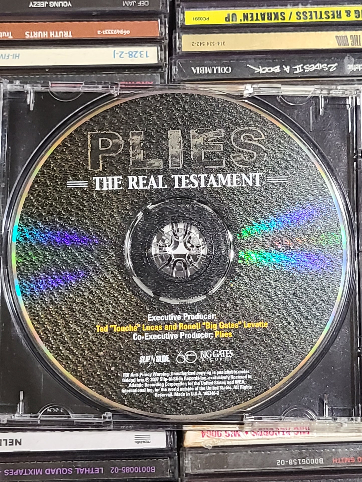 Plies: The Real Testament CD Rare HTF OOP T-Pain Akon