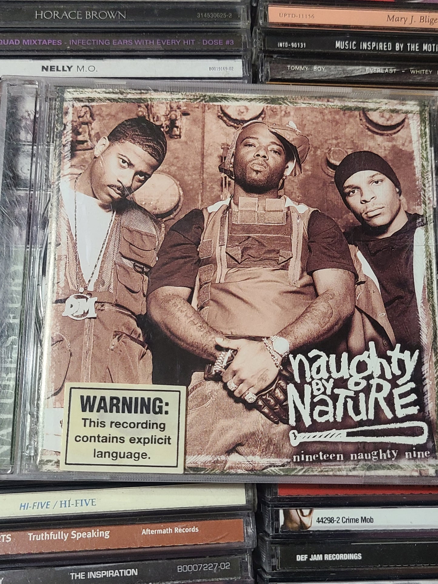 Naughty by Nature Nineteen Naughty Nine CD Big Pun Master P Silkk The Shocker