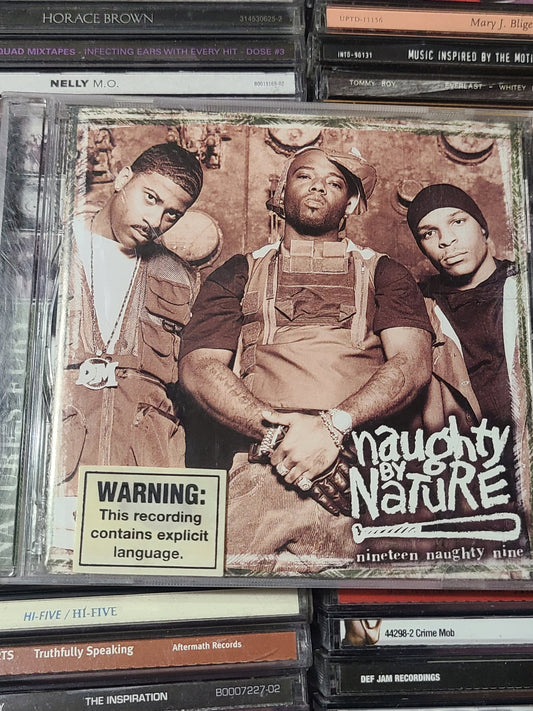 Naughty by Nature Nineteen Naughty Nine CD Big Pun Master P Silkk The Shocker