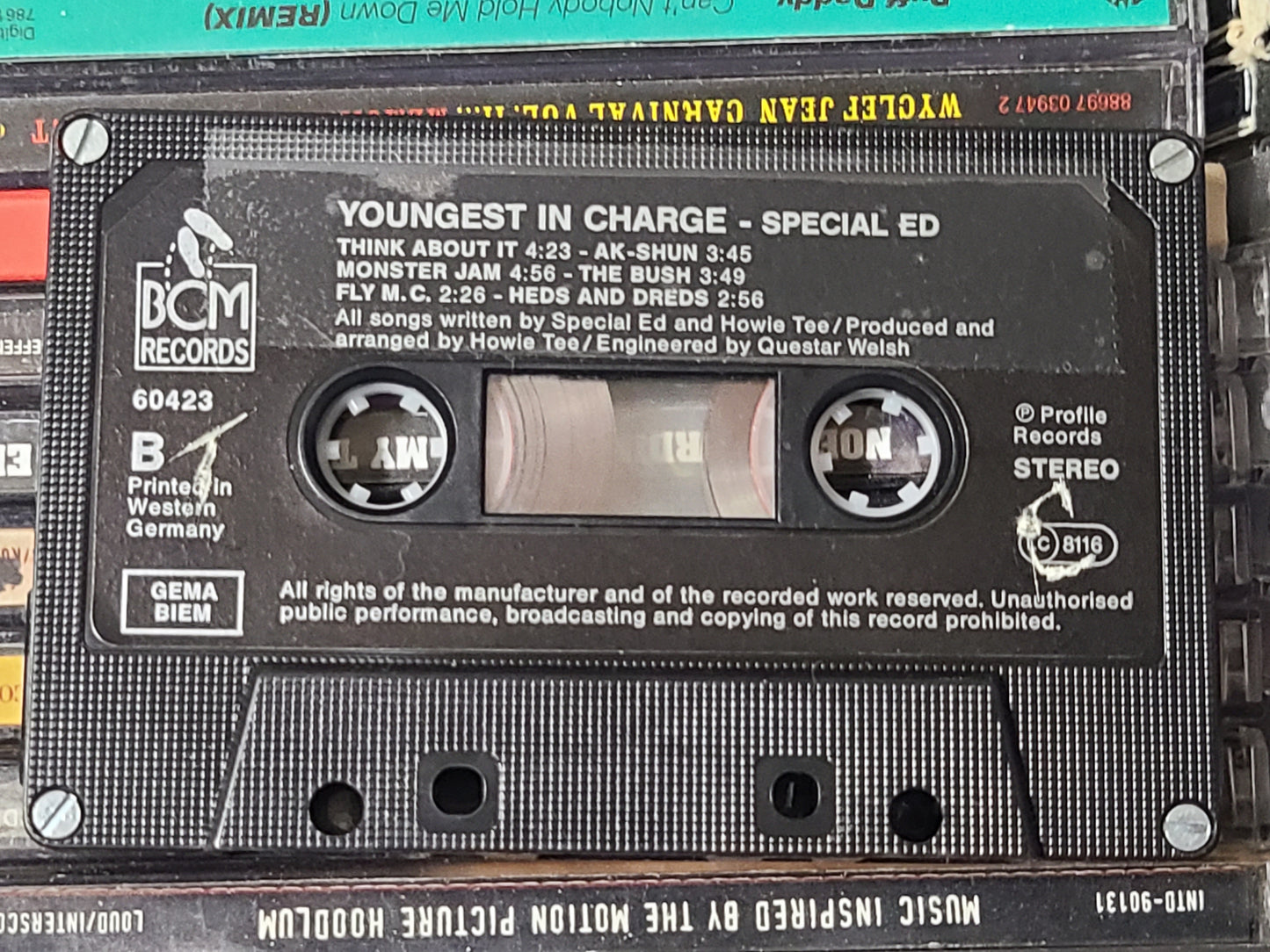 Special Ed Youngest In Charge Cassette Tape