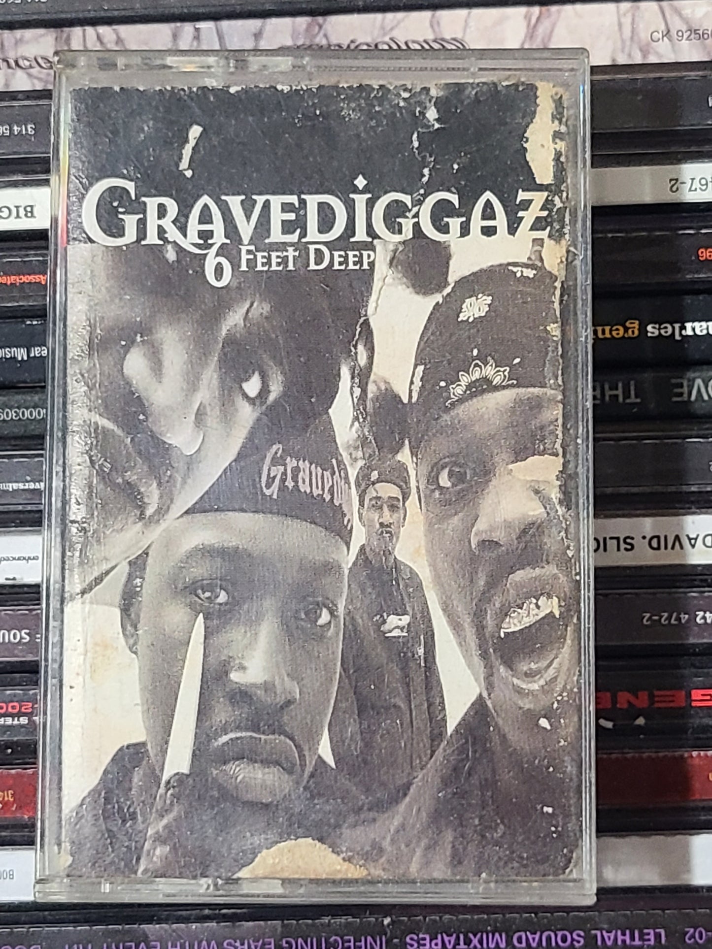 Gravediggaz - 6 Feet Deep Cassette Rare HTF OOP Horrorcore