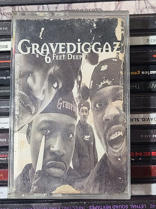 Gravediggaz - 6 Feet Deep Cassette Rare HTF OOP Horrorcore