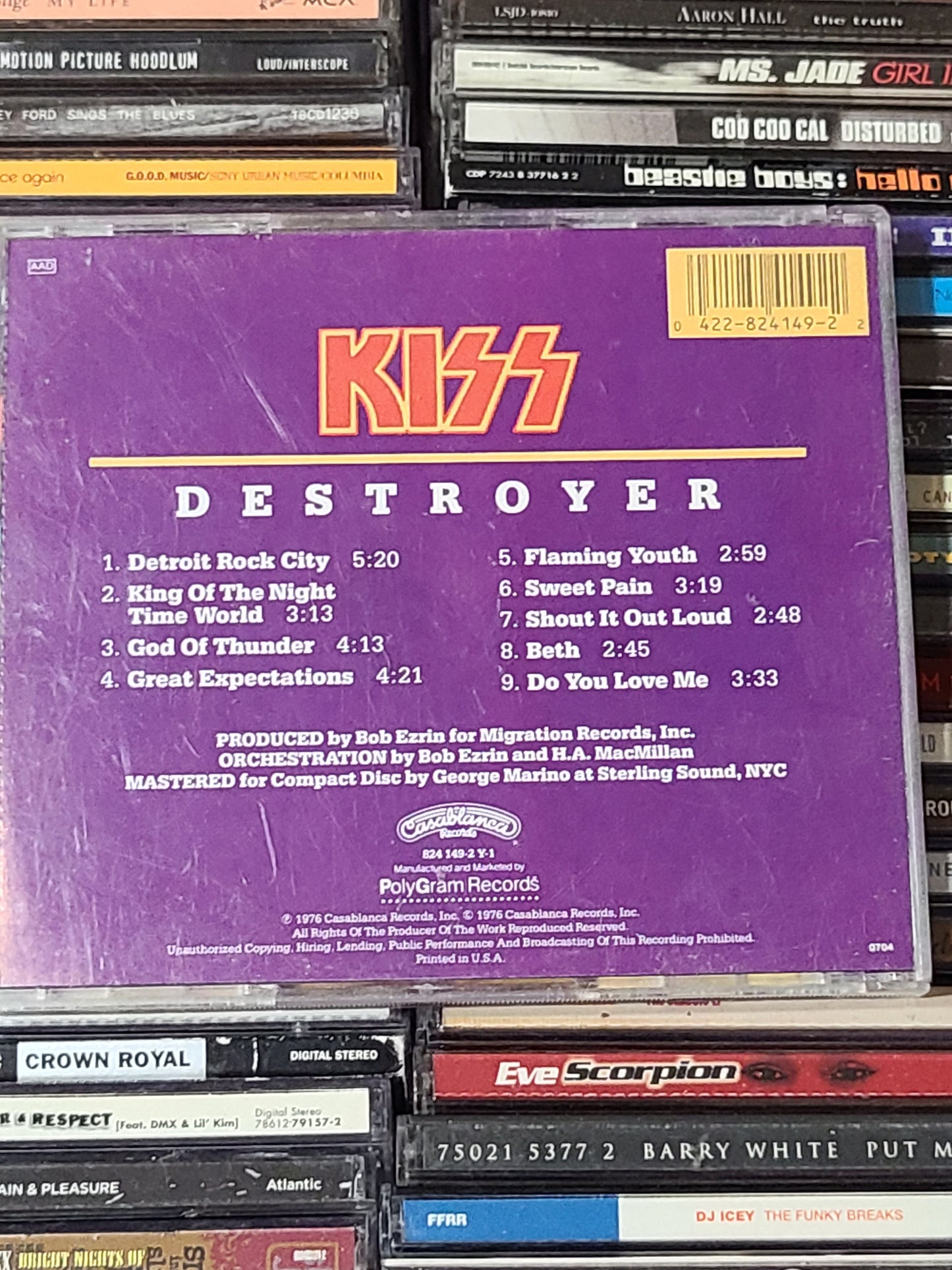 Kiss Destroyer CD