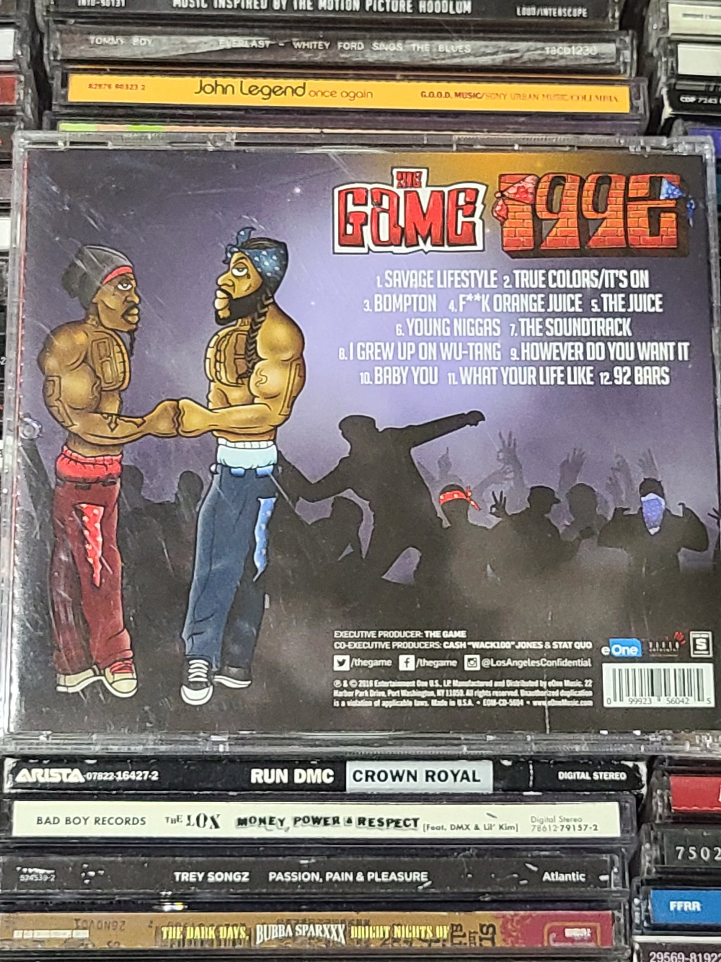 The Game 1992 CD Deluxe All Eyez Disc Jeremih Scott Storch