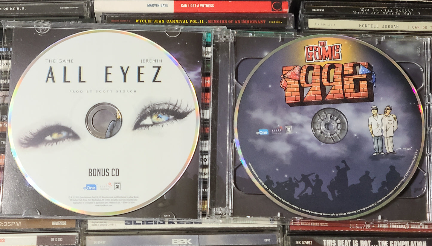 The Game 1992 CD Deluxe All Eyez Disc Jeremih Scott Storch