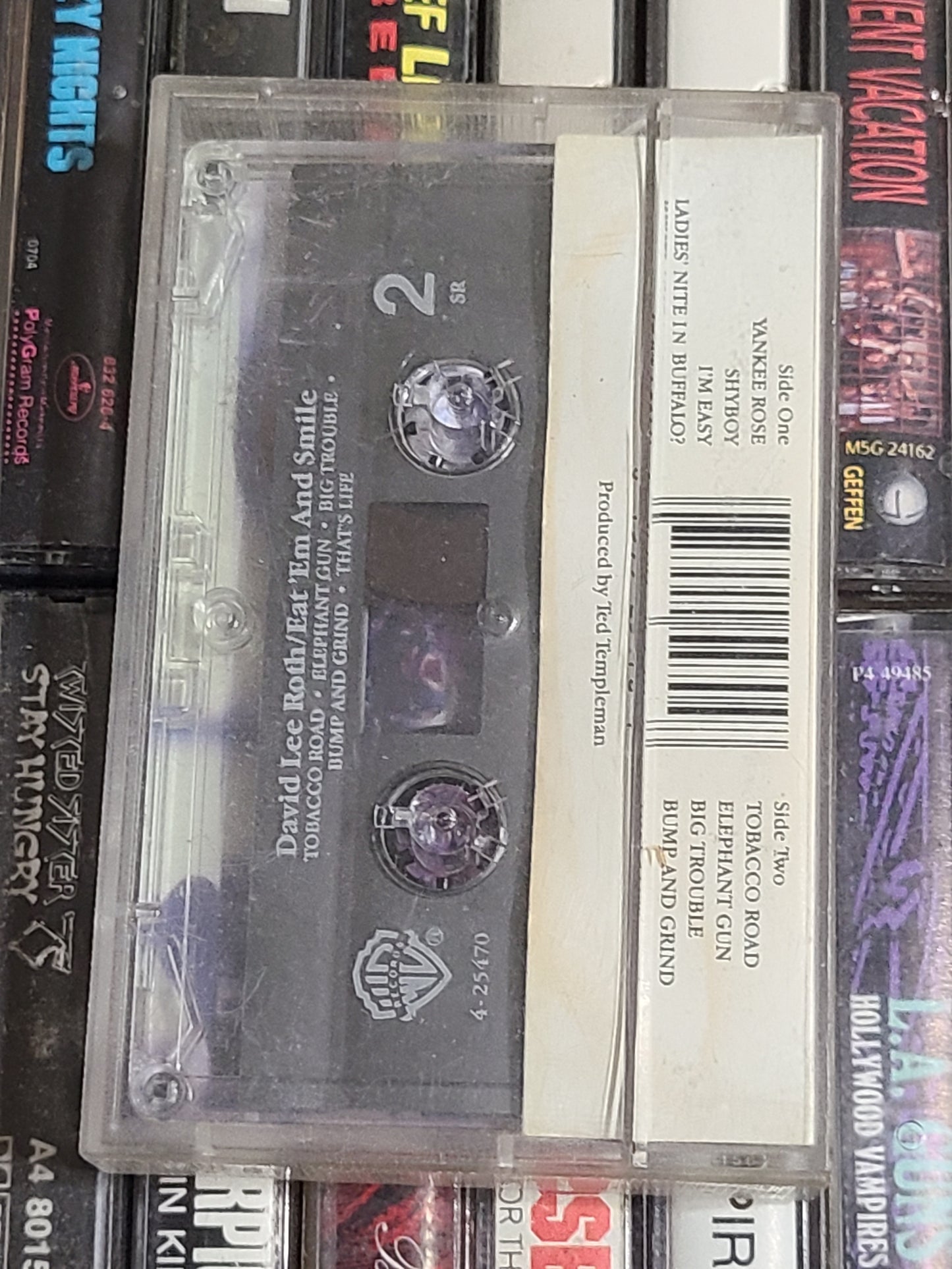 David Lee Roth Eat 'Em and Smile Cassette Rock