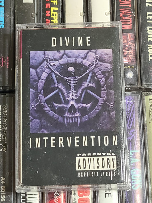 Slayer Divine Intervention Cassette Tape Metal