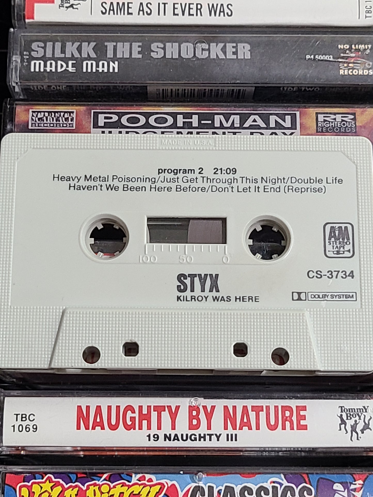 Styx Kilroy Was Here Cassette