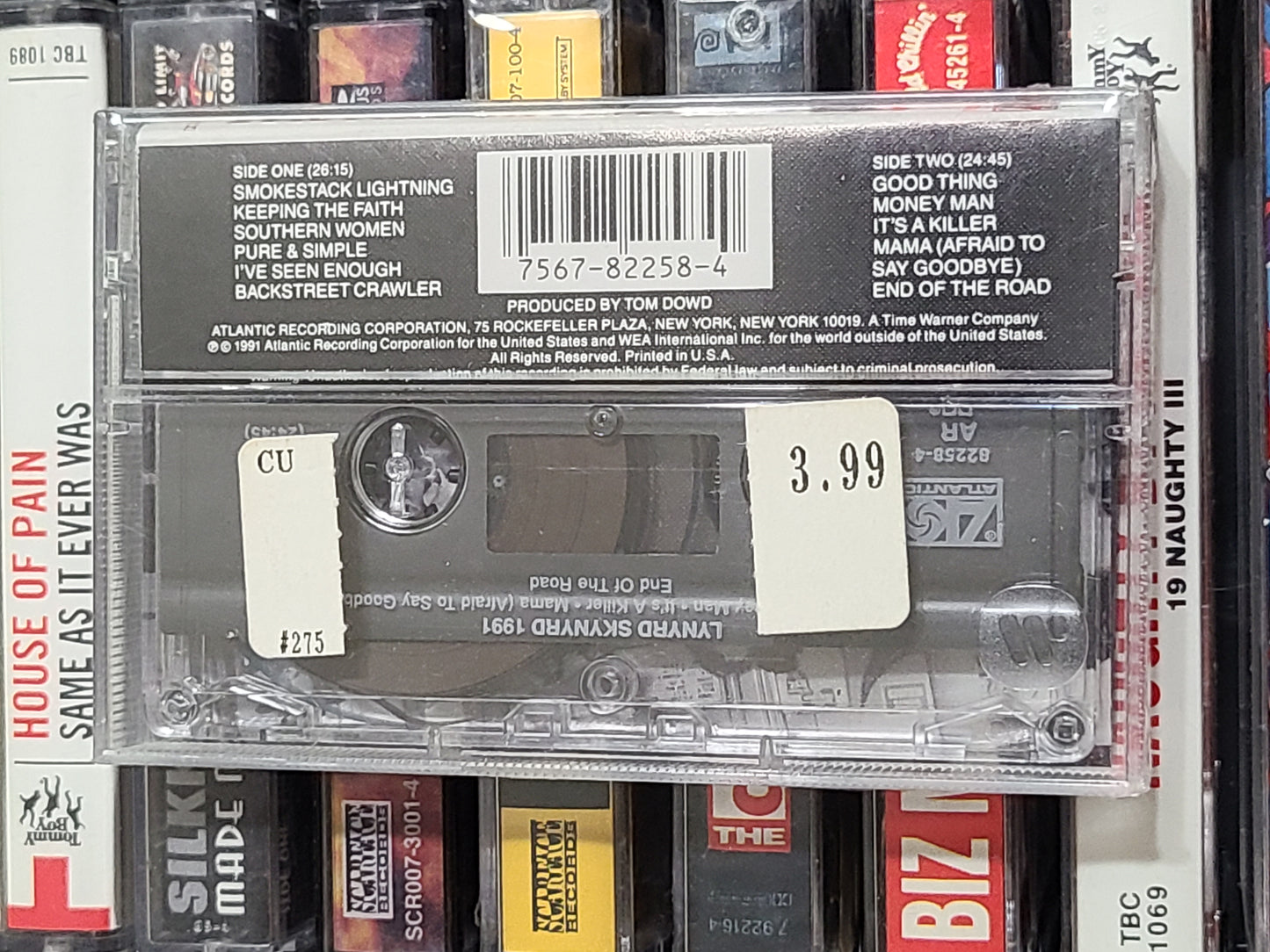 Lynard Skynard 1991 Cassette Tape New