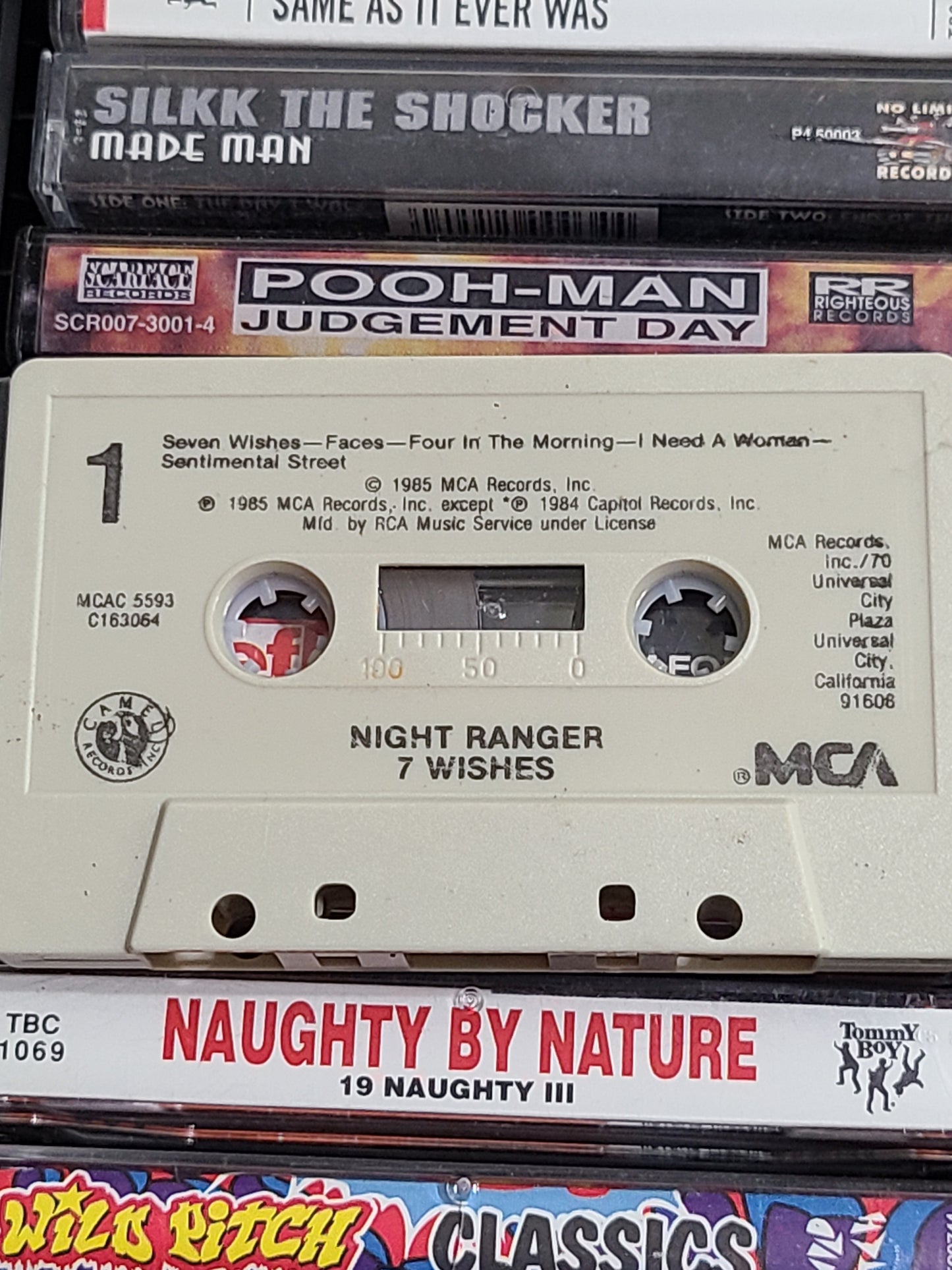 Night Ranger 7 Wishes Cassette Tape