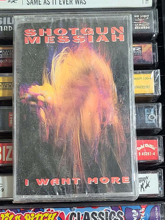 Shotgun Messiah I Want More Cassette EP New Sealed