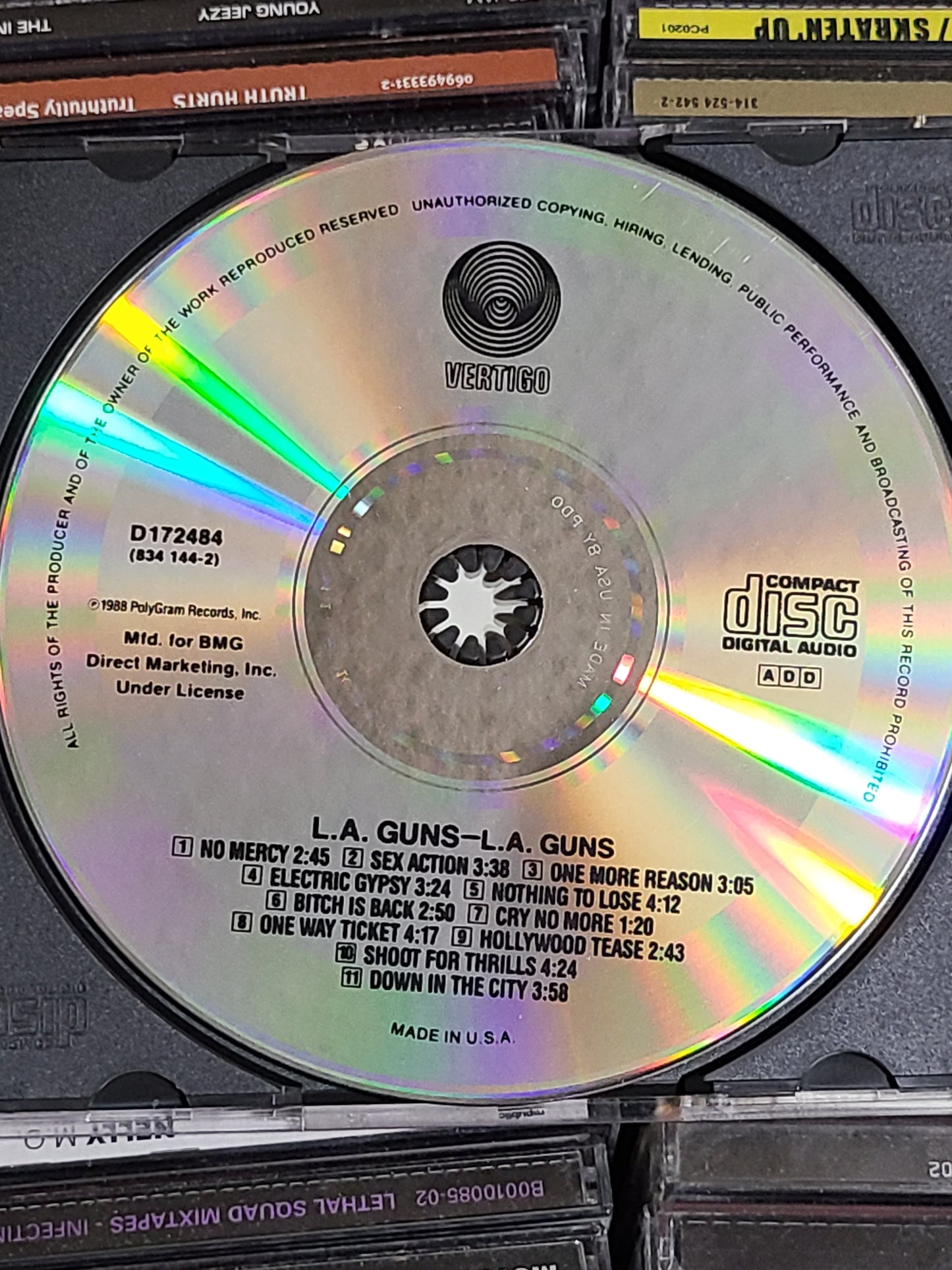 LA Guns CD L.A. Guns
