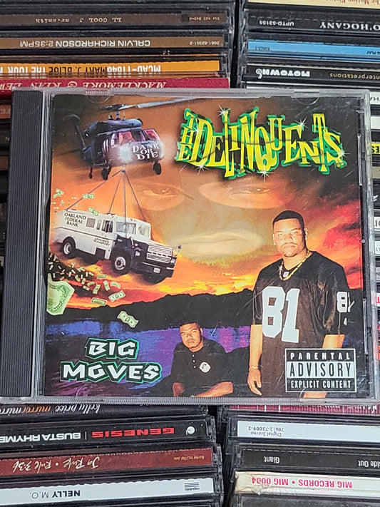 The Delinquents Big Moves CD Ager Man Dominion Rare HTF OOP
