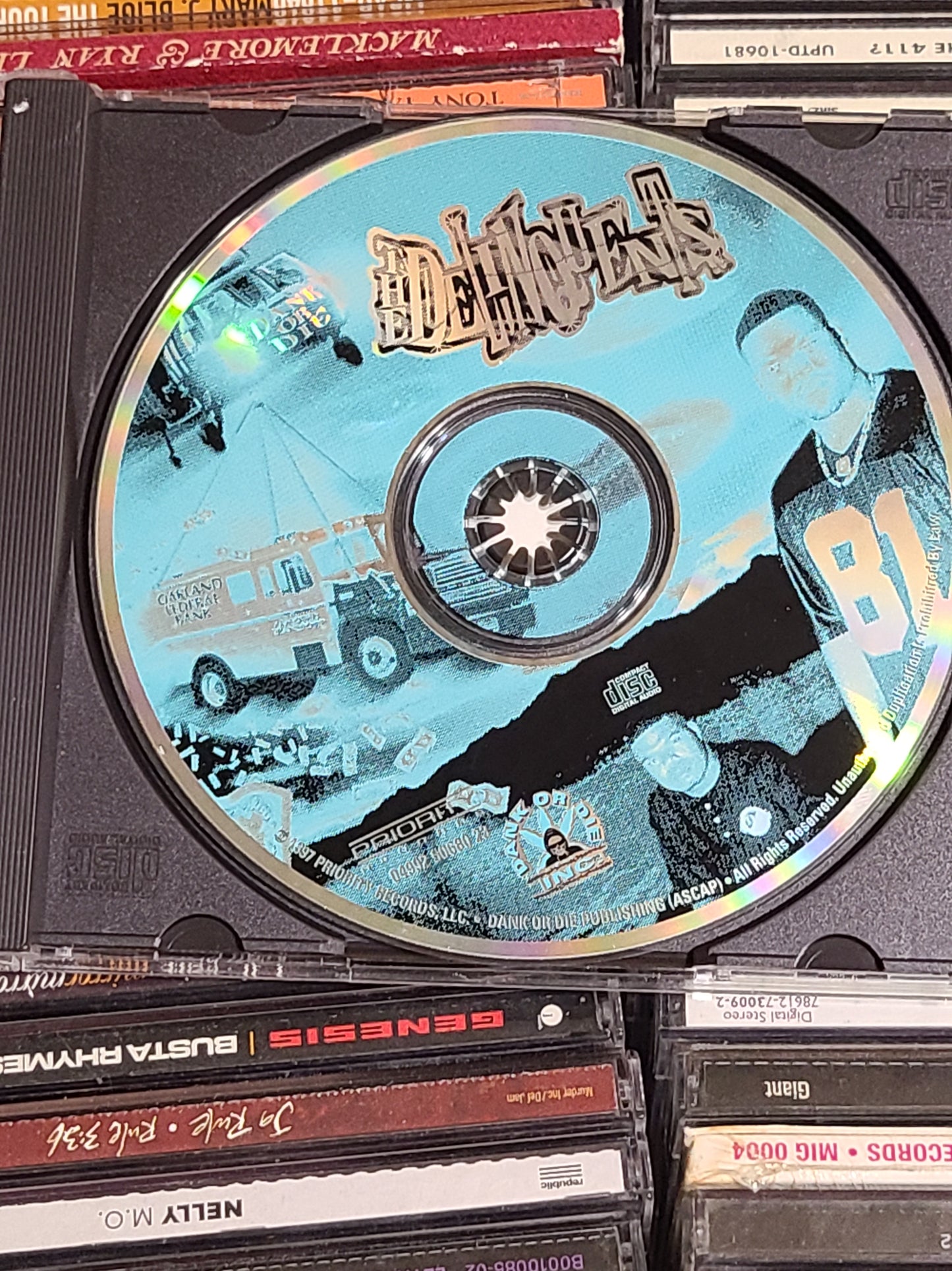 The Delinquents Big Moves CD Ager Man Dominion Rare HTF OOP