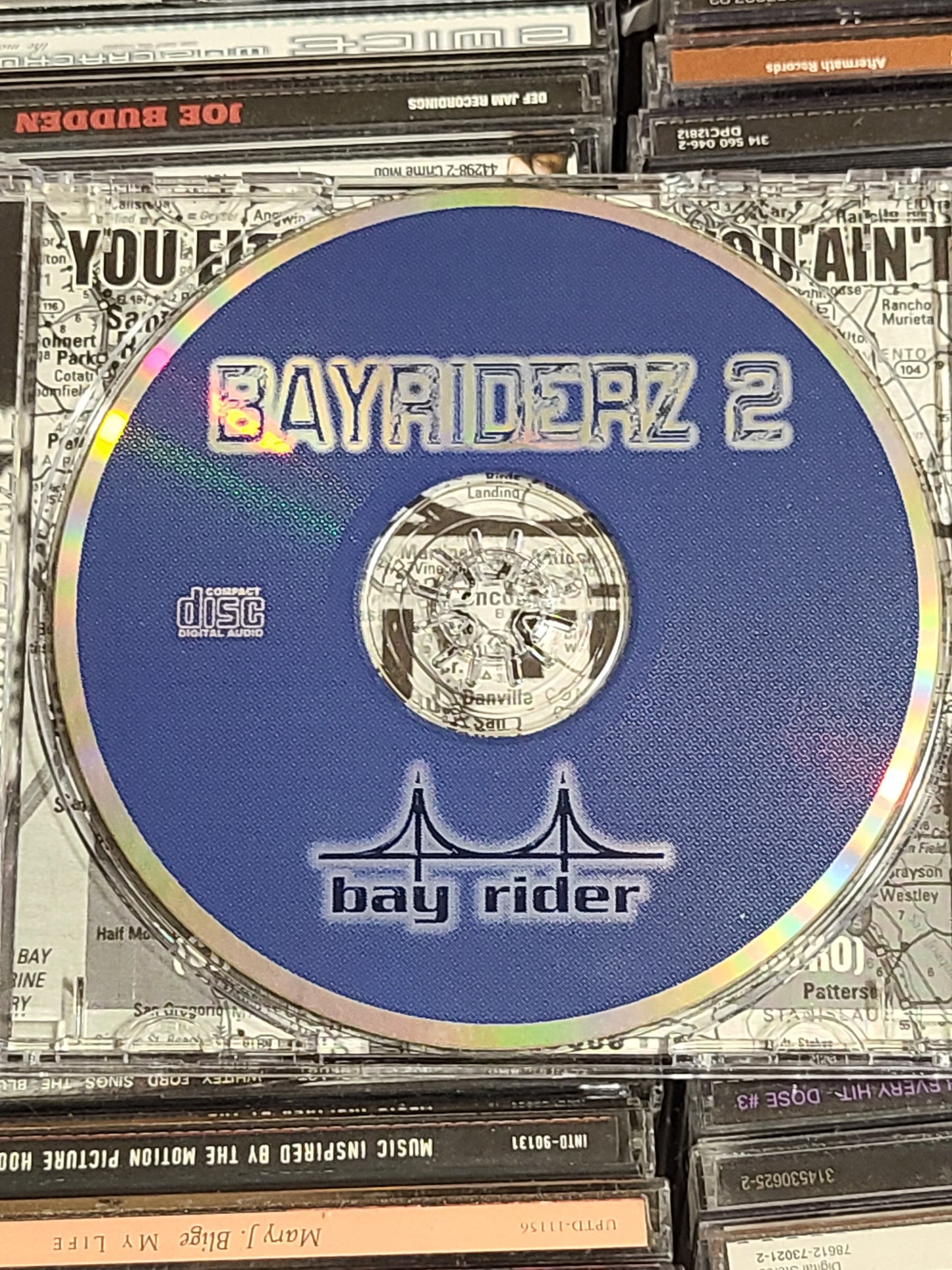 Bayriderz Vol. 2: Riderlife CD B-Legit Celly Cel Spice 1 Killa Tay Mac Dre