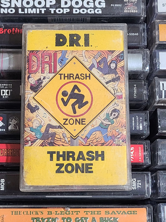 D.R.I. – Thrash Zone Cassette DRI Metal