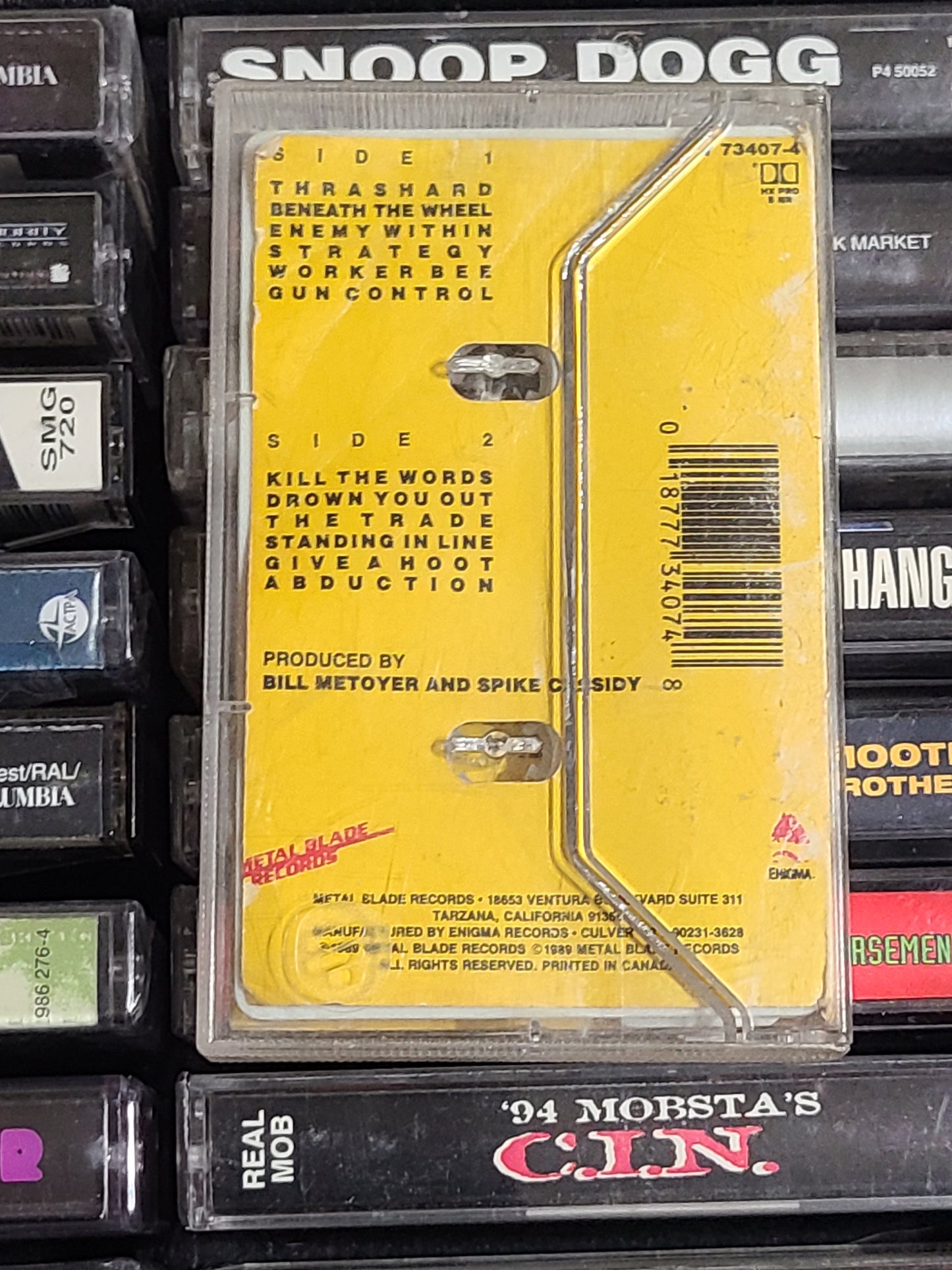 D.R.I. – Thrash Zone Cassette DRI Metal