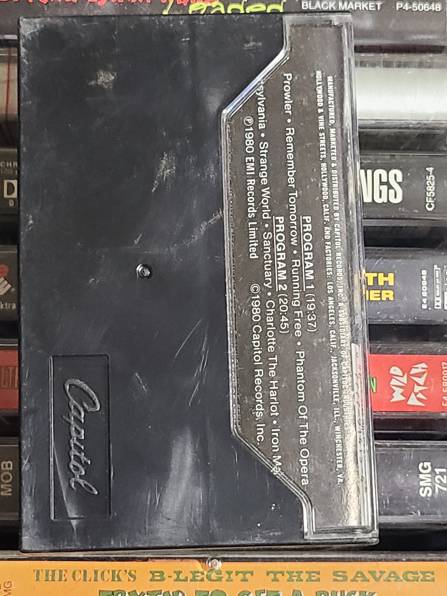 Iron Maiden Cassette Tape Heavy Metal Rare HTF OOP