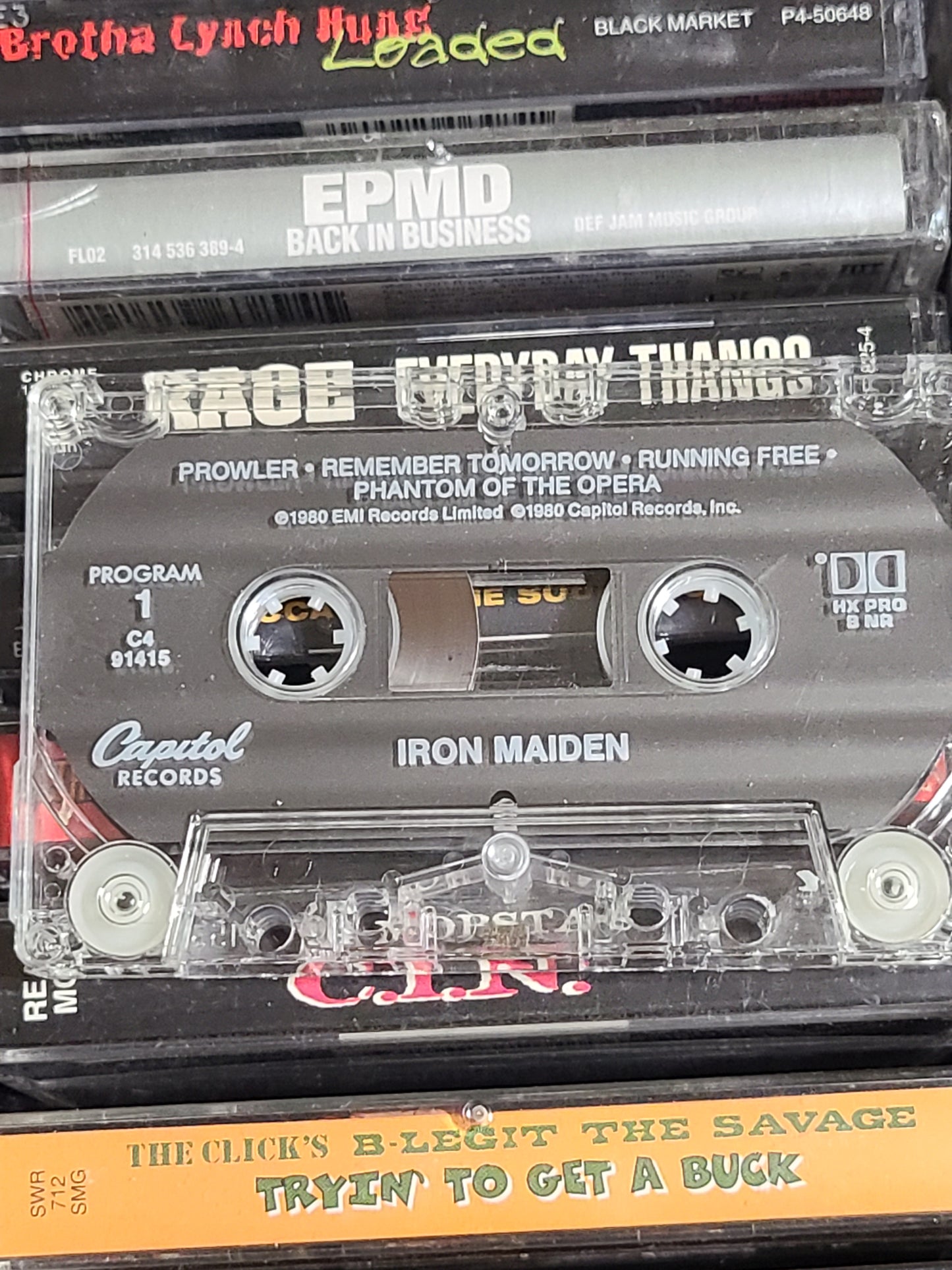 Iron Maiden Cassette Tape Heavy Metal Rare HTF OOP