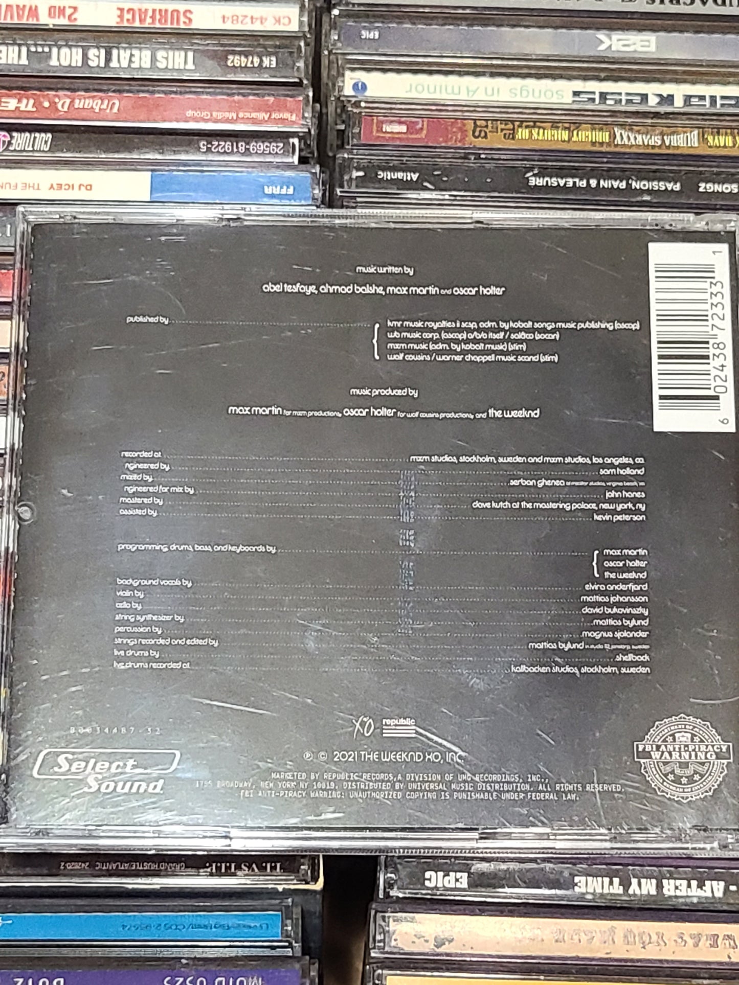 The Weeknd Take My Breath 3-Track CD