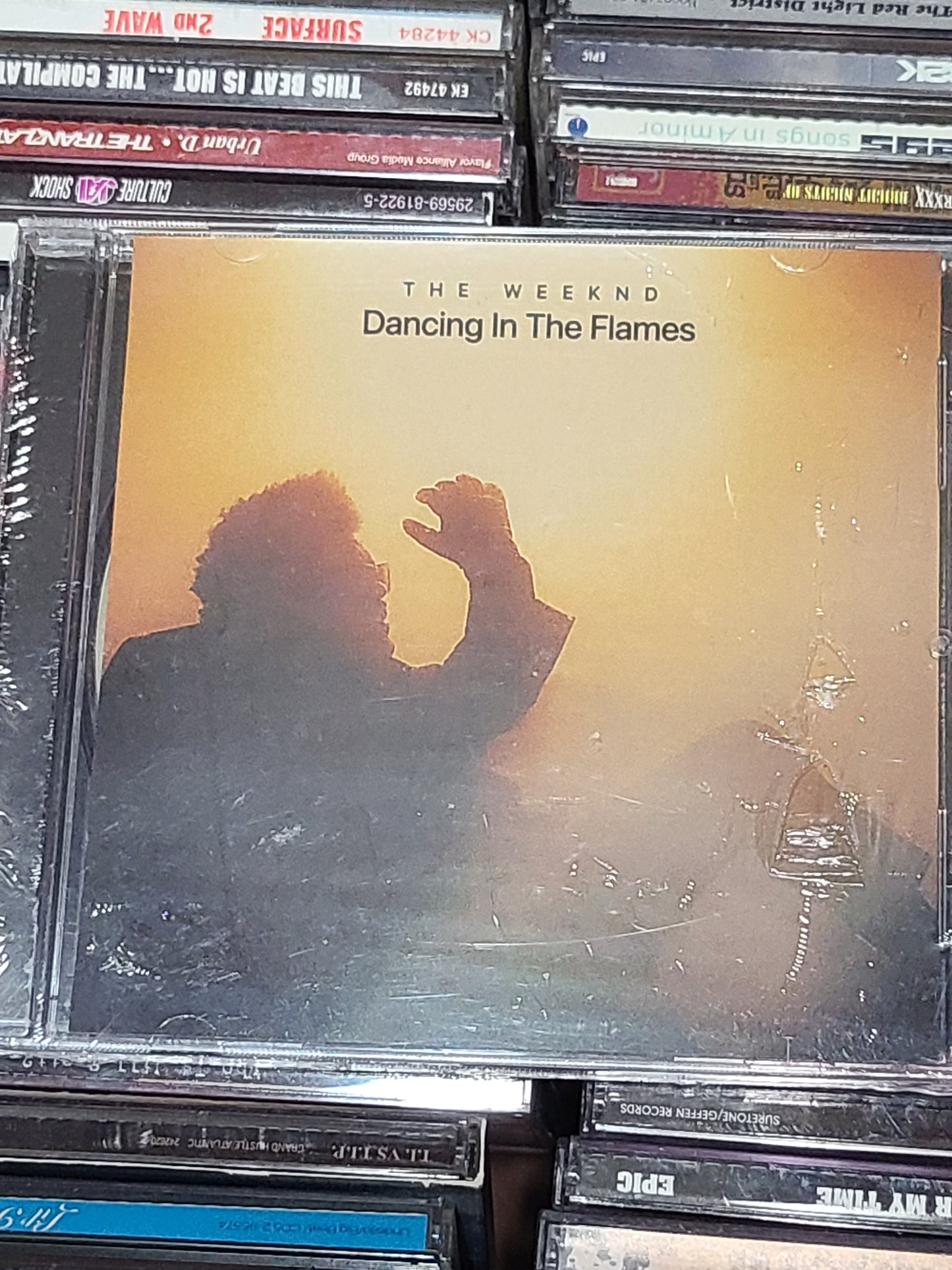 The Weeknd Dancing In The Flames CD New Single