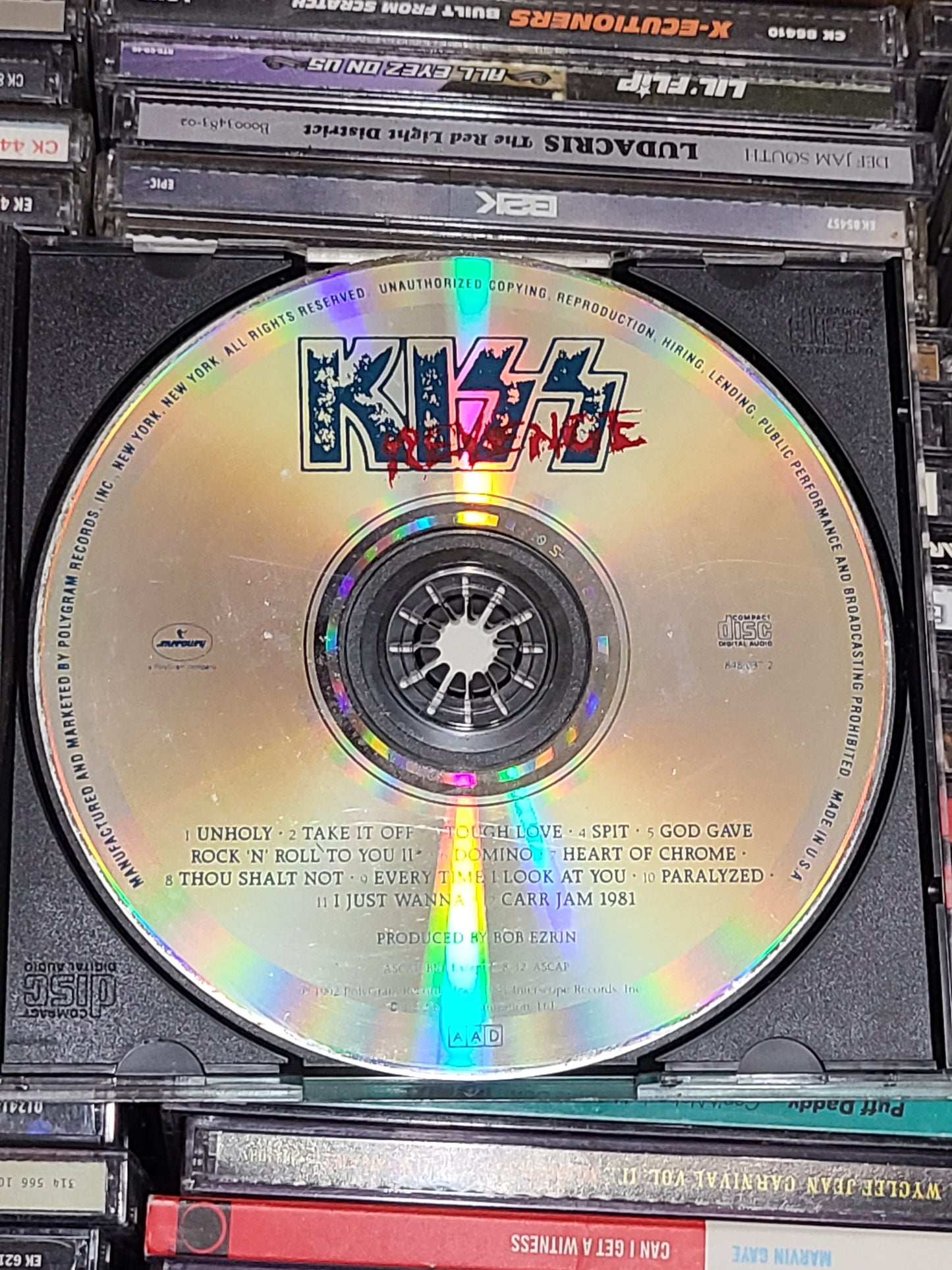 KISS Revenge CD