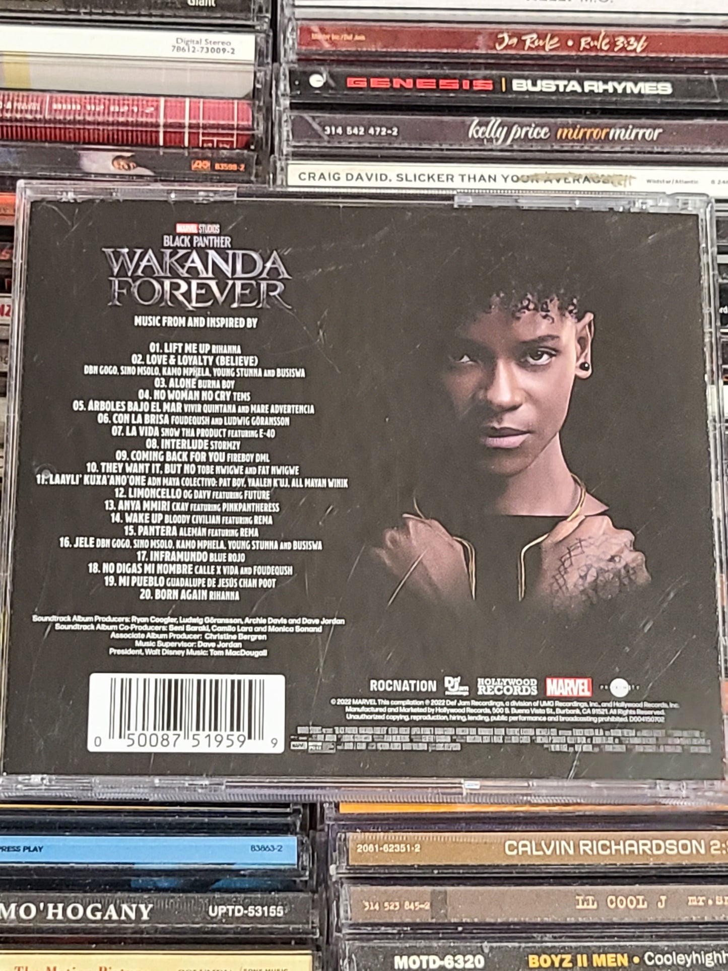 Black Panther: Wakanda Forever CD Rihanna Future E-40