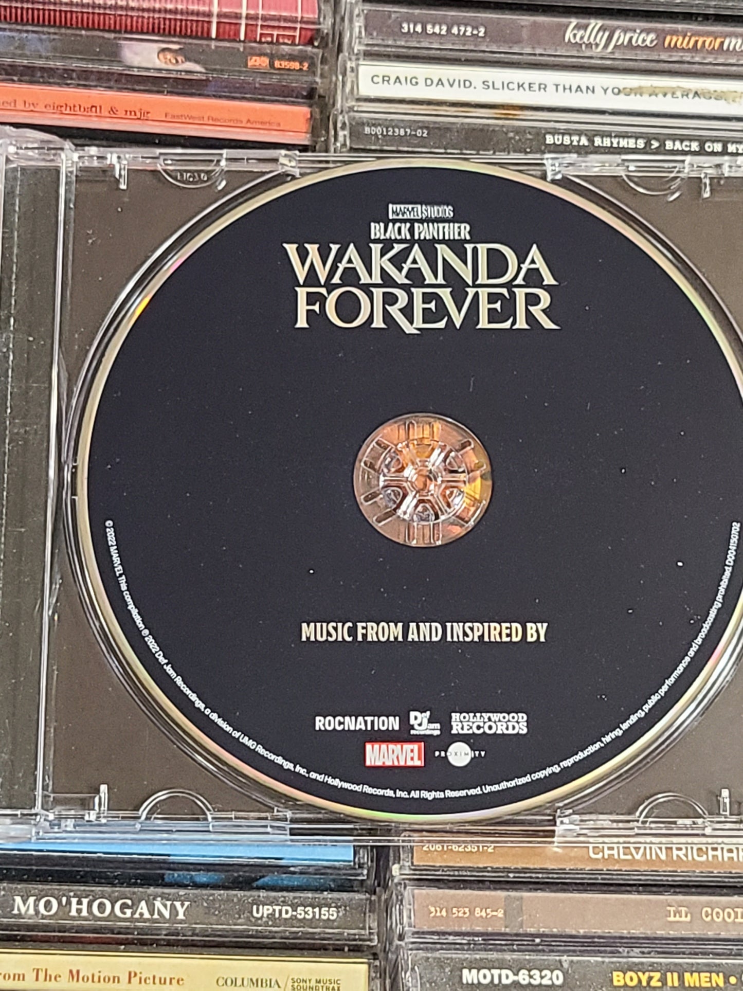 Black Panther: Wakanda Forever CD Rihanna Future E-40