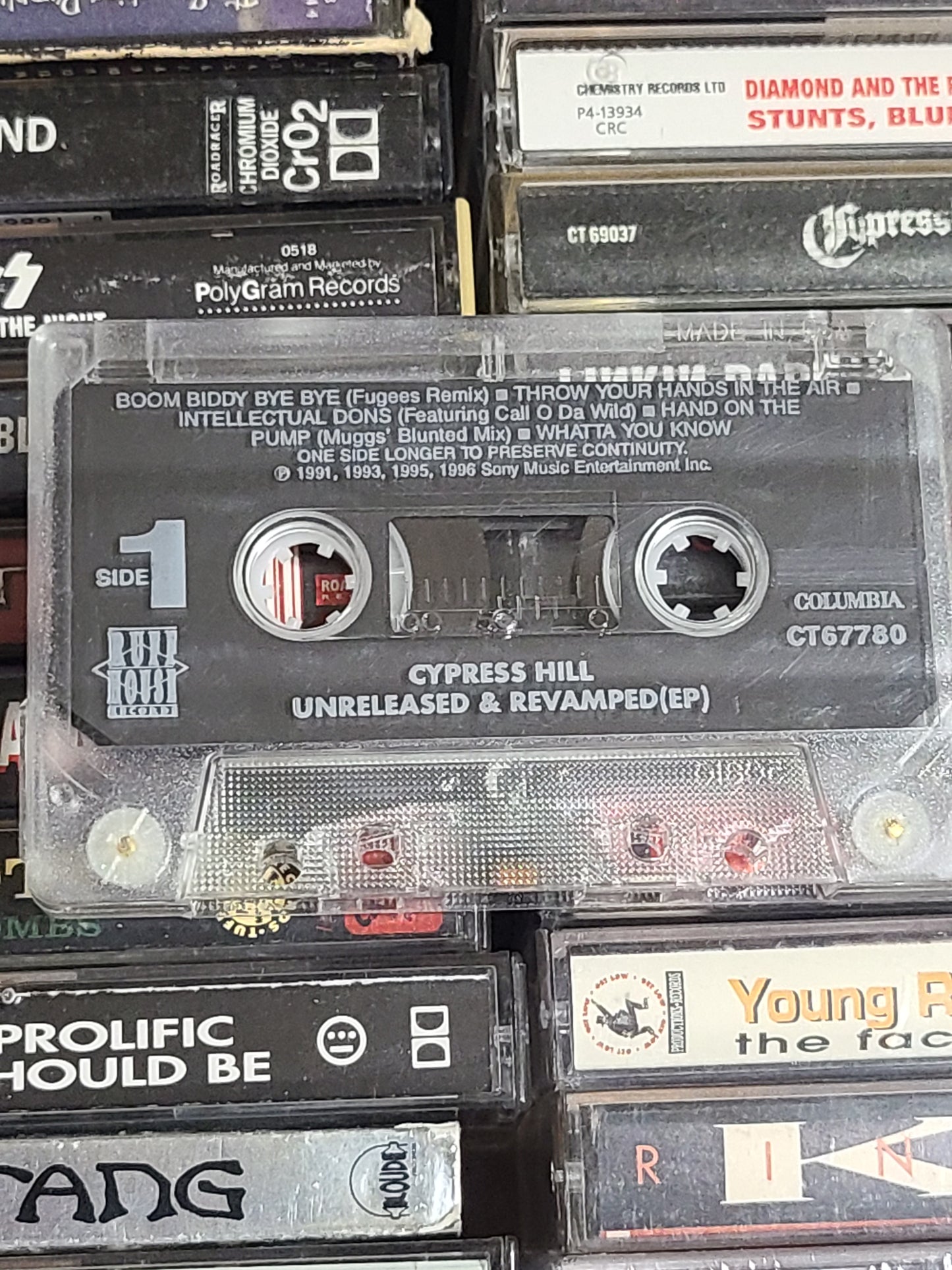 Cypress Hill Unreleased & Revamped EP Cassette
