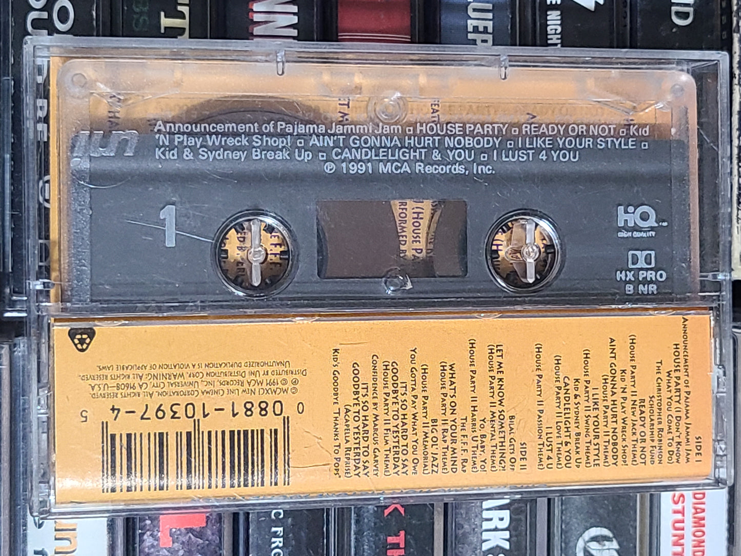 House Party 2 Soundtrack Cassette Tape