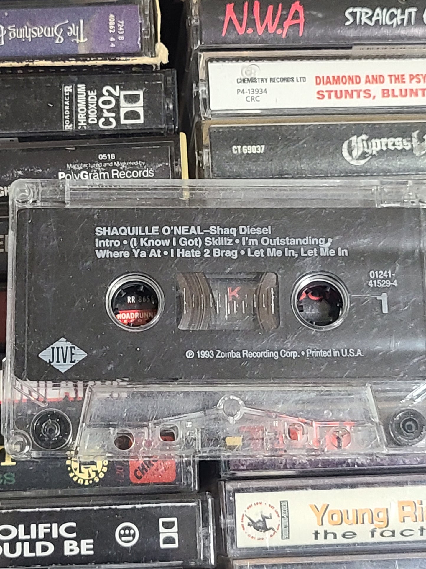 Shaquille O'Neal Shaq Diesel Cassette
