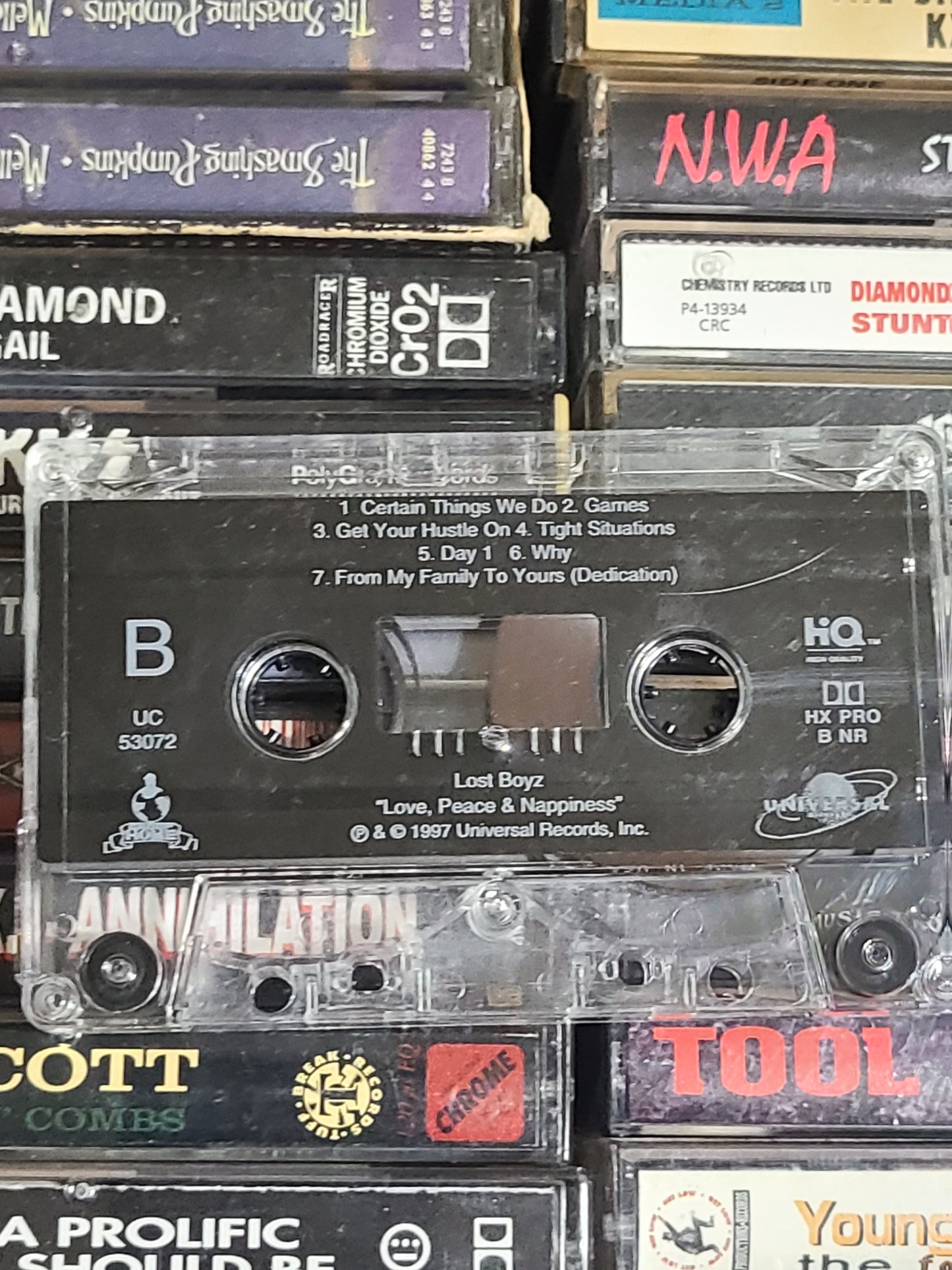Lost Boyz Love, Peace & Nappiness Cassette