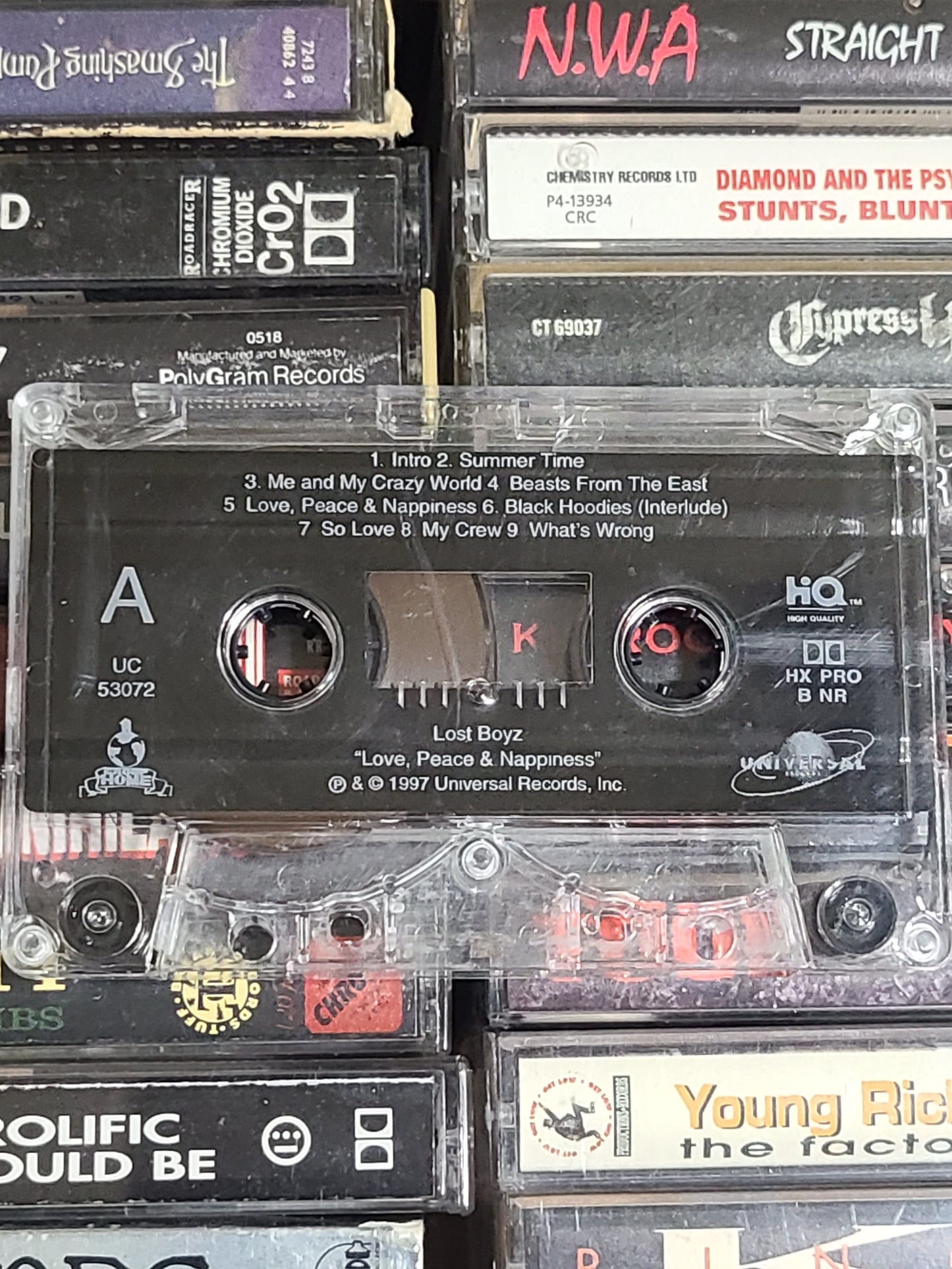 Lost Boyz Love, Peace & Nappiness Cassette