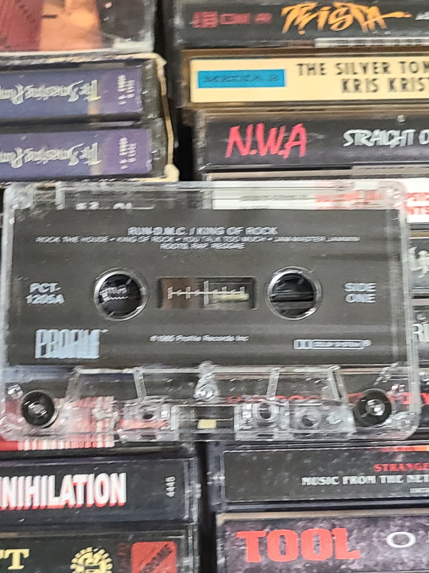 Run DMC King of Rock Cassette Tape D.M.C.