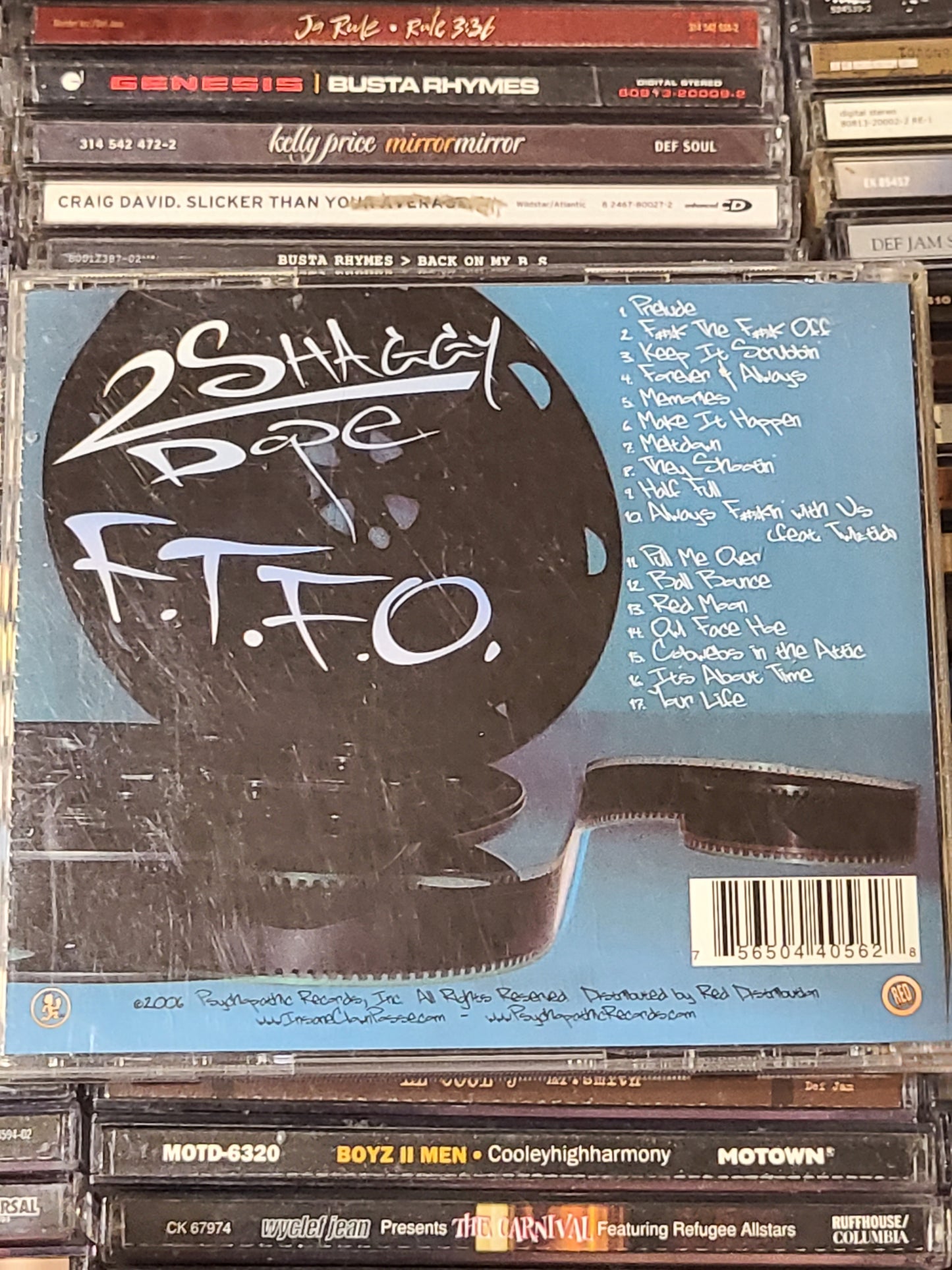 Shaggy 2 Dope - FTFO F.T.F.O. CD ICP